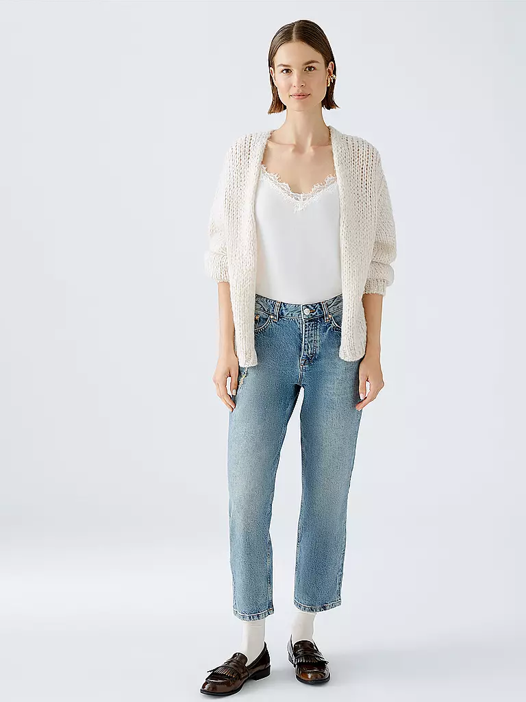 OUÍ Strickjacke beige
