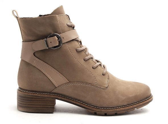 Tamaris boots bottine plates femme 25856 29 beige
