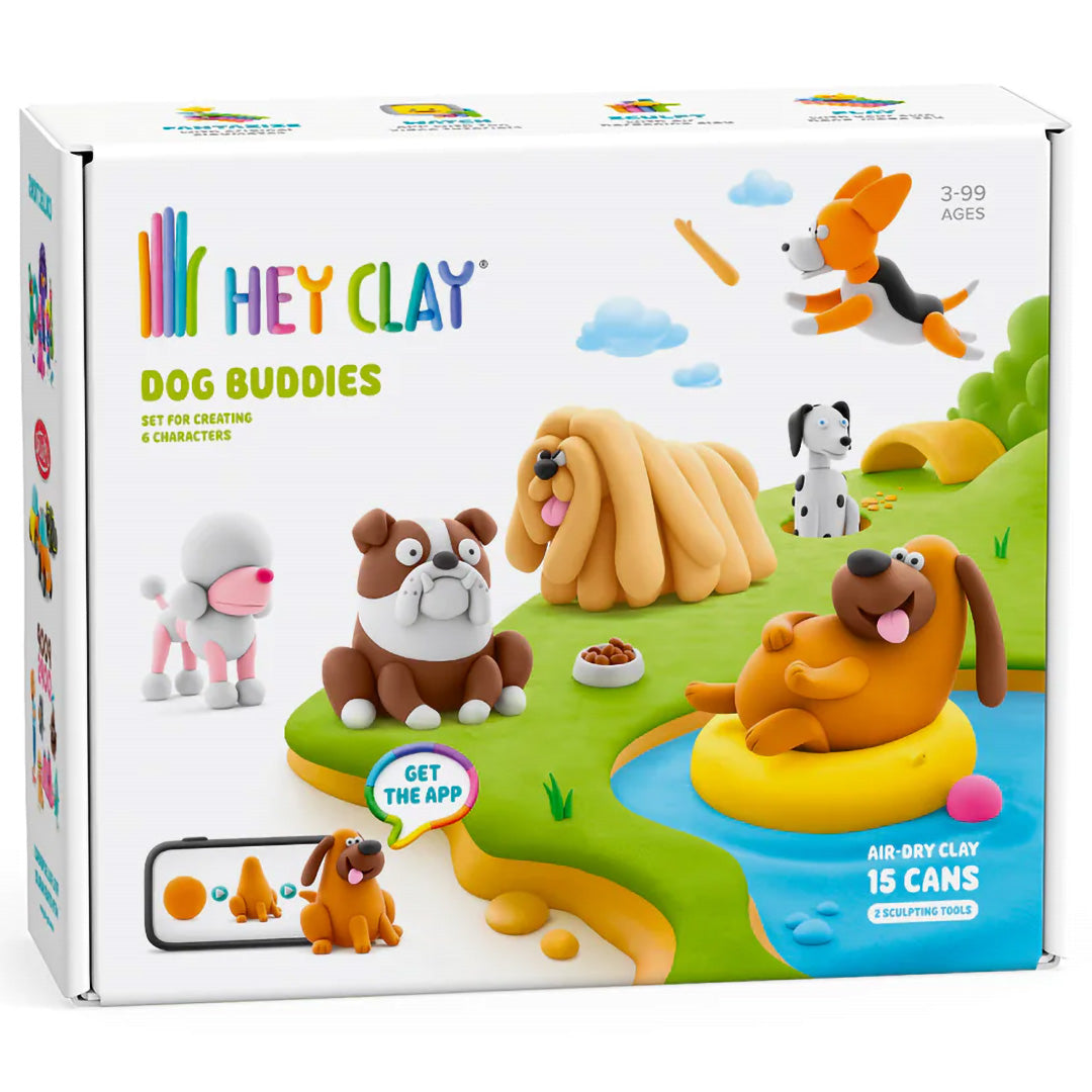 hey clay boetseerklei dog buddies