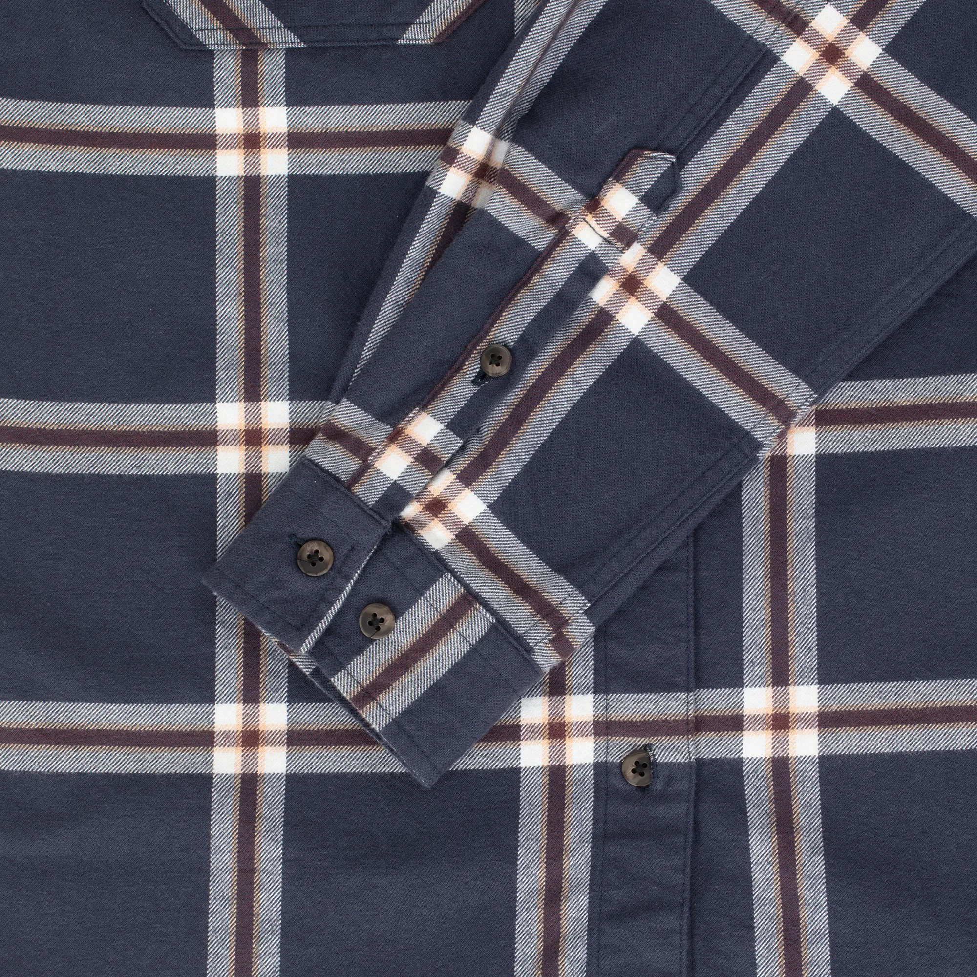 Urberg Two Pocket Flanell Shirt Wmn Blue Nights/huckleberry