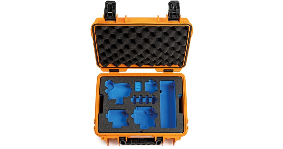 B&Woutdoor.case type 3000 GoPro9 koffer  (Oranje)