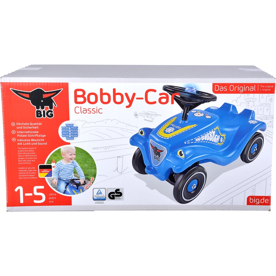 BIG Bobby Car Classic Police blau