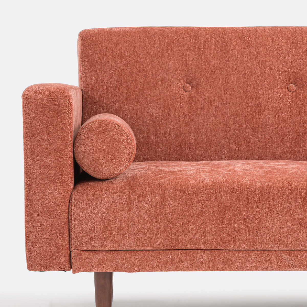 LA REDOUTE INTERIEURS<br>Sofá cama de 3 lugares, chenille, Tuske