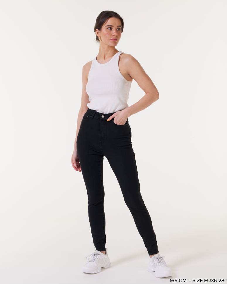 Weightless Kate Slim Fit 4-way Stretch Jeans Black