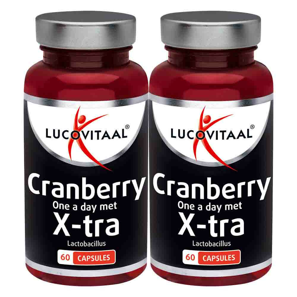 2x Lucovitaal Cranberry X-tra60 capsules