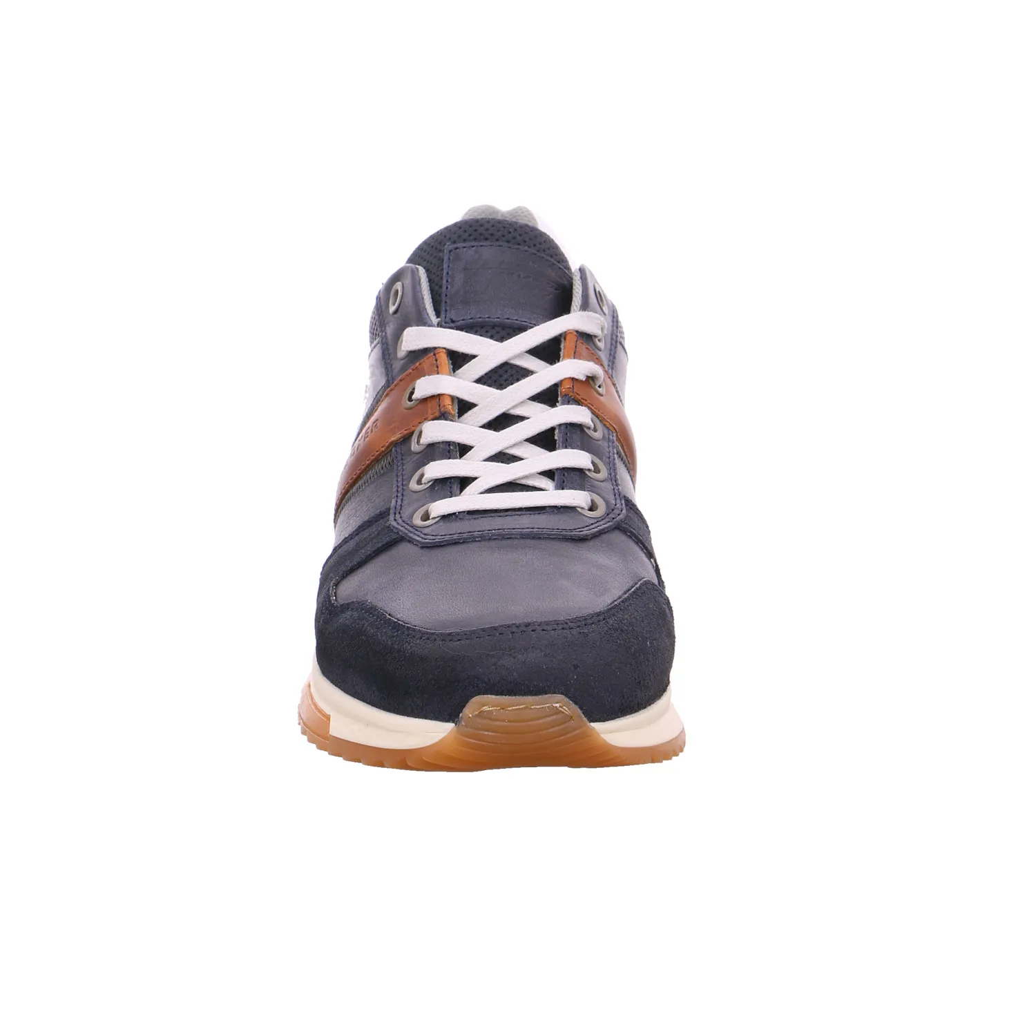 BULLBOXER Halbschuhe Sneaker Blau Leder