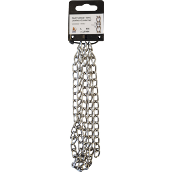 Panzerketting 9450 vernikkeld 1 m
