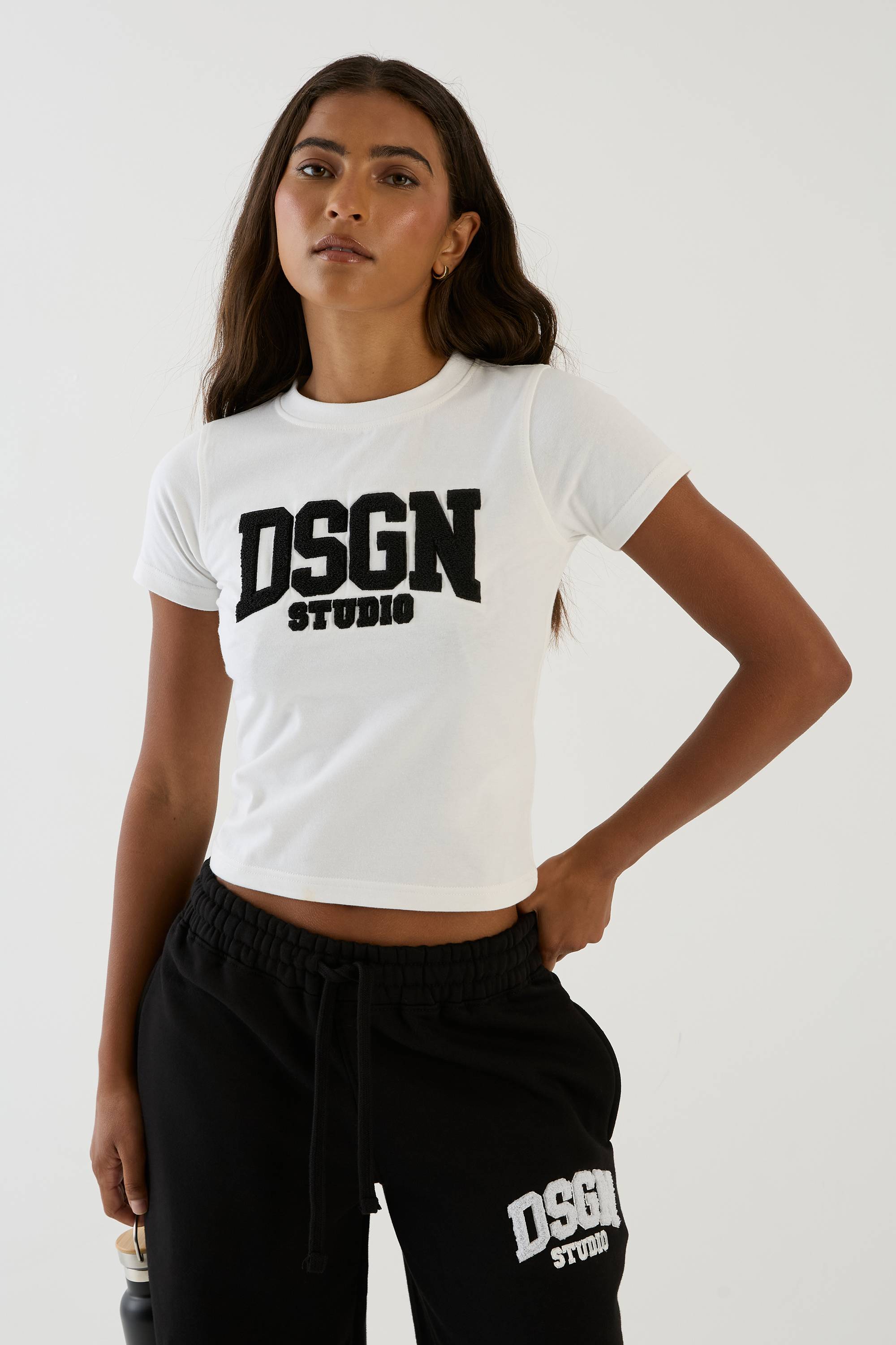 T-shirt Bébé Dsgn Studio Avec Appliqué En Éponge