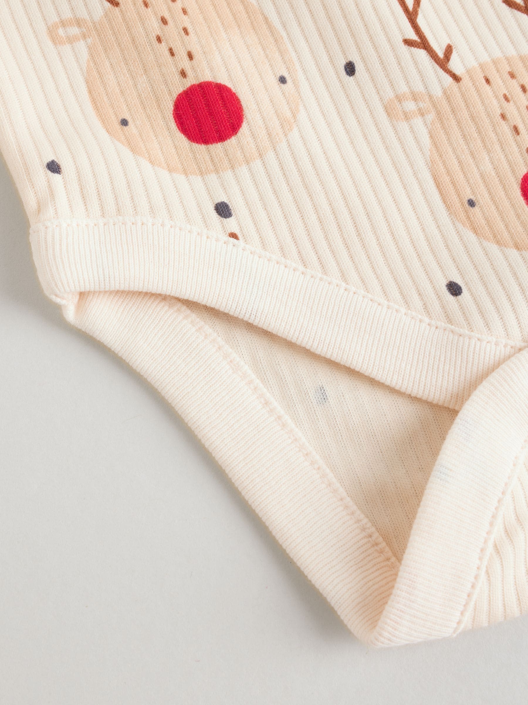 Multi - Verpakking van 3 Kerstmis Baby Bodysuits
