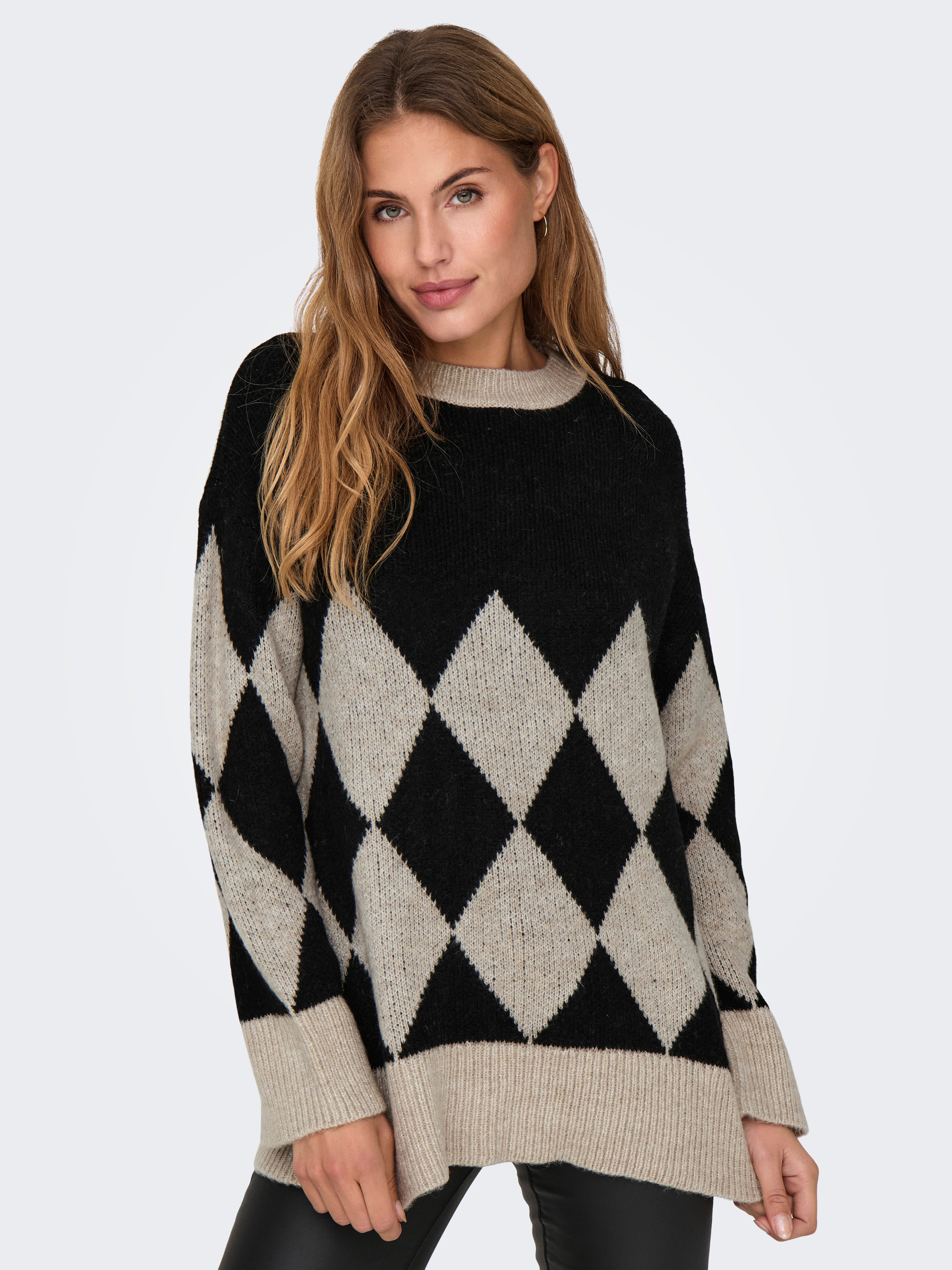ONLALICIA Strickpullover Pumice Stone