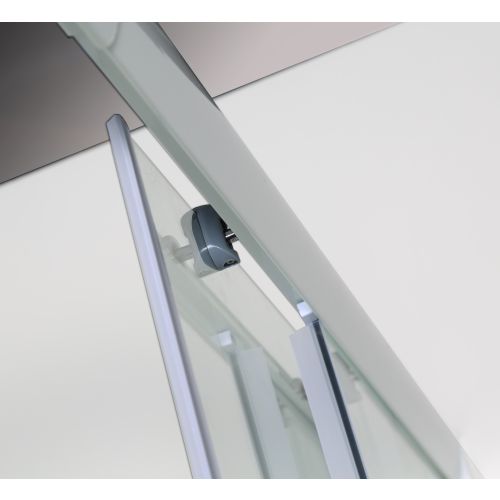 Badstuber Corner white 80-90x80-90cm douchecabine helderglas