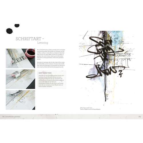 SchreibART - Kalligraphische Schrift-Experimente