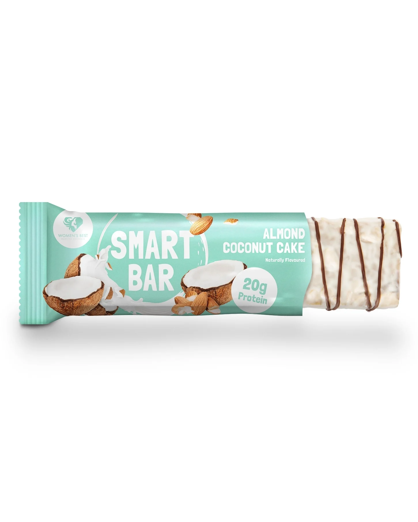Women’s Best Smart Protein Bar Almond Coconut Cake 12x60g