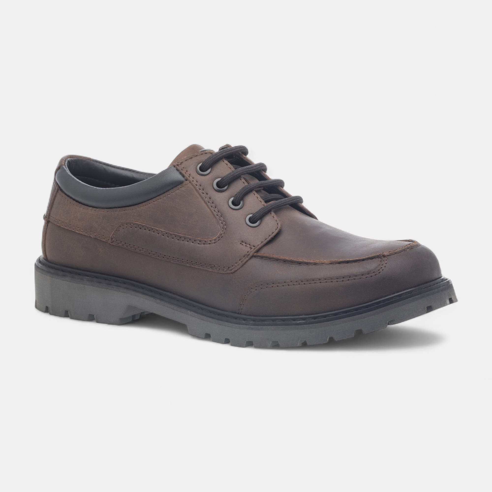 Derbies Homme en cuir marron