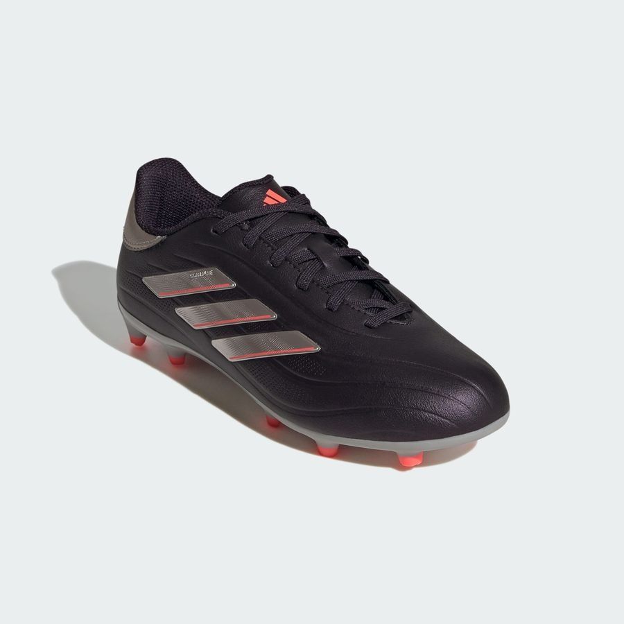 adidas Copa Pure 2 League FG Vivid Horizon - Aurora Black/Argenté/Turbo Enfant