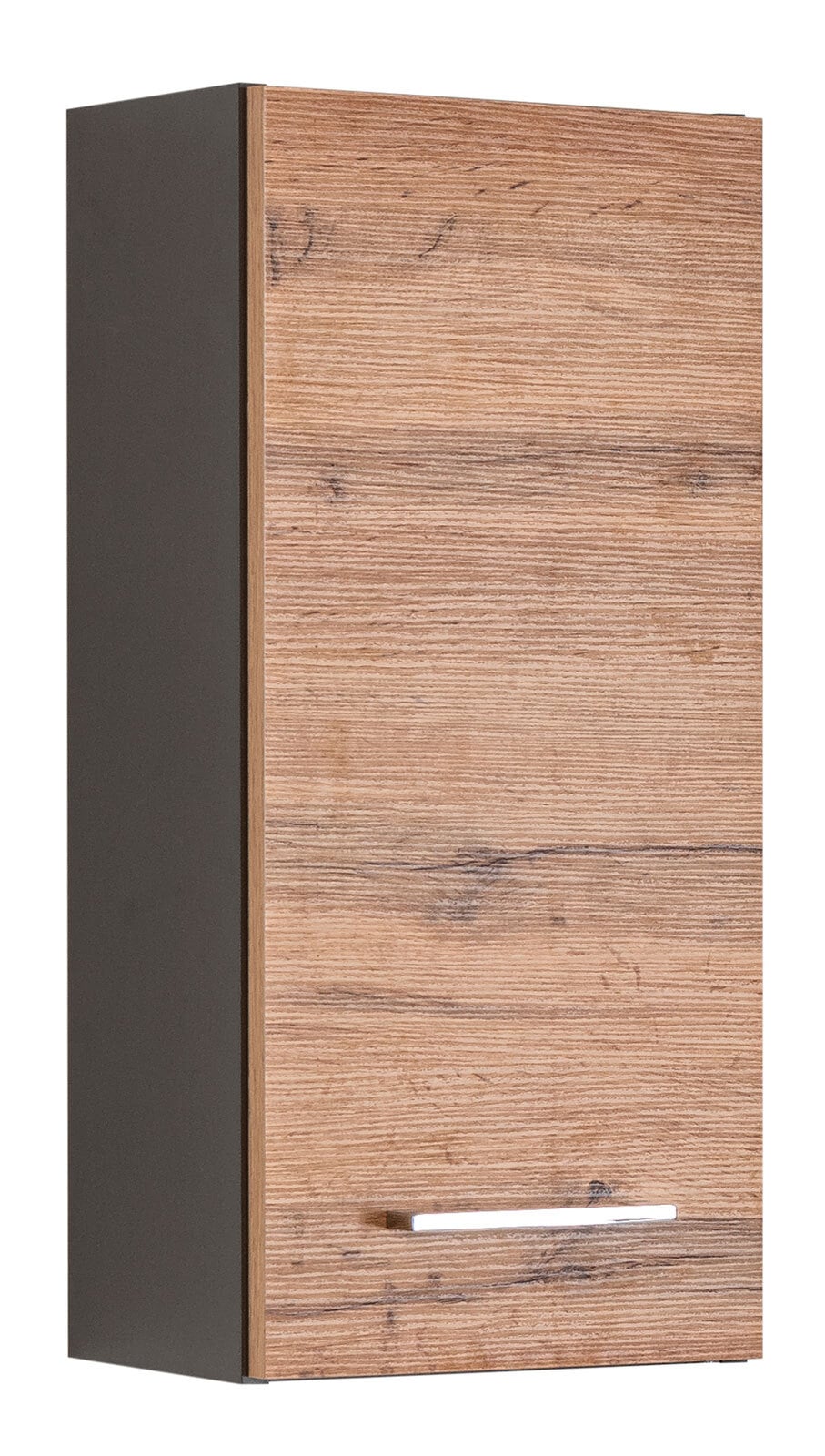 Hängeschrank Paris 30x64x20 cm Graphit/Wotaneiche NB
