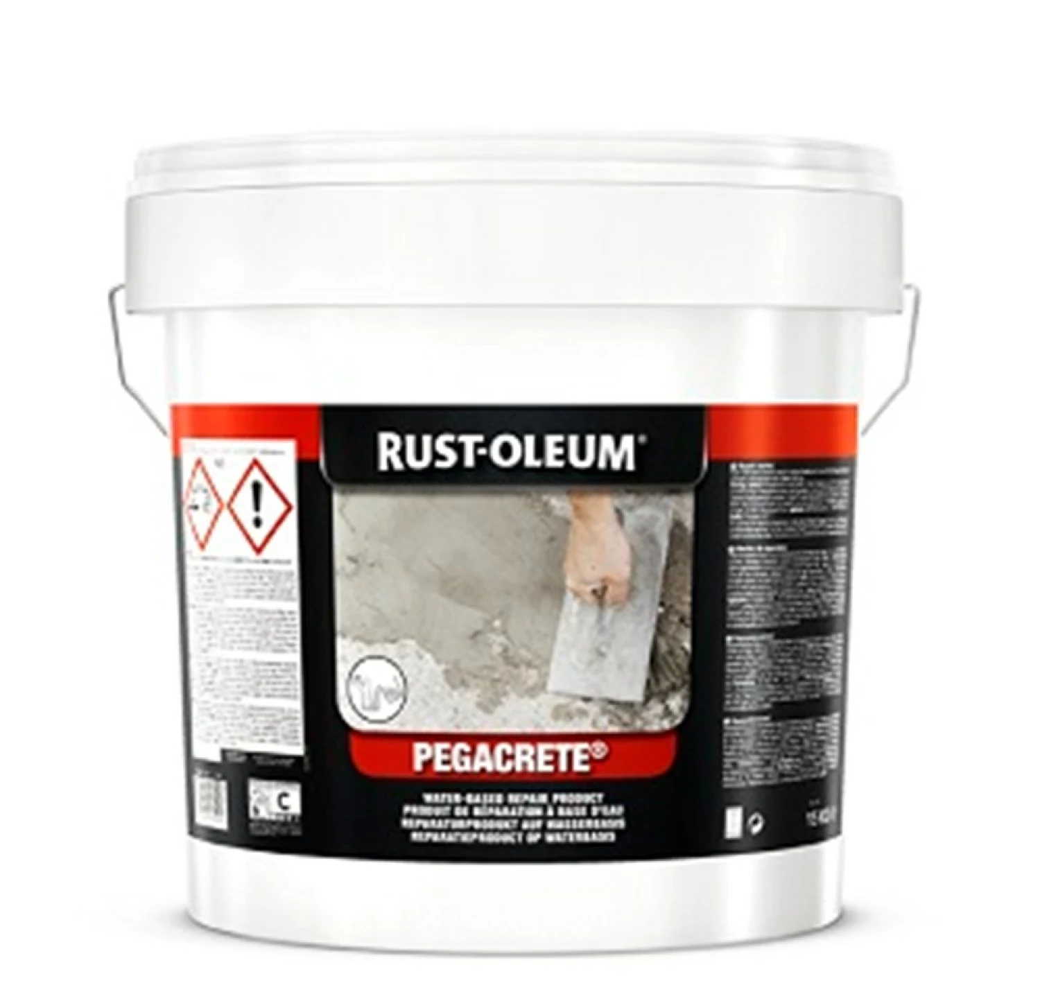 Rust-Oleum Pegacrete - RAL 7035 lichtgrijs - 5kg