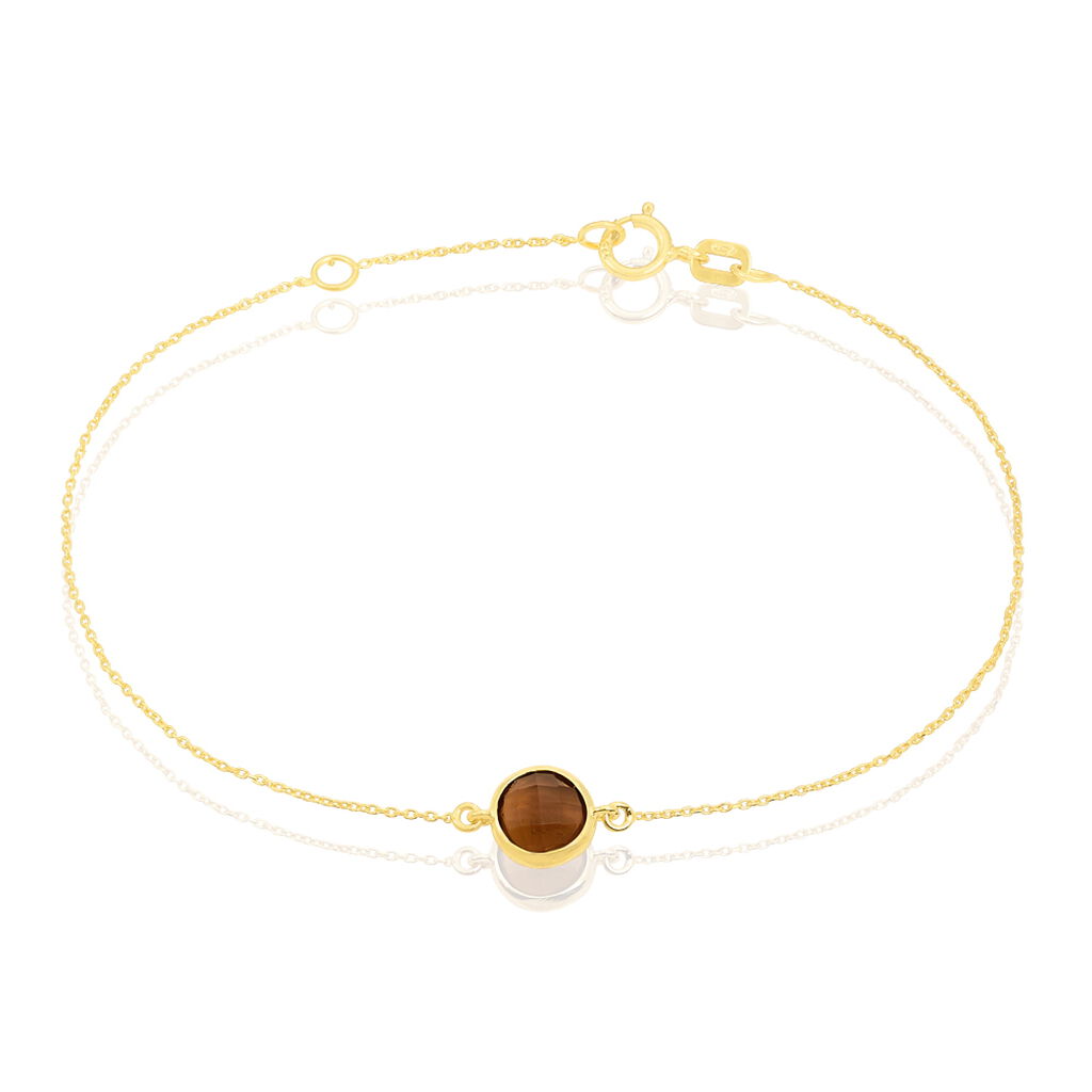 Bracelet Arenale Or Jaune Quartz