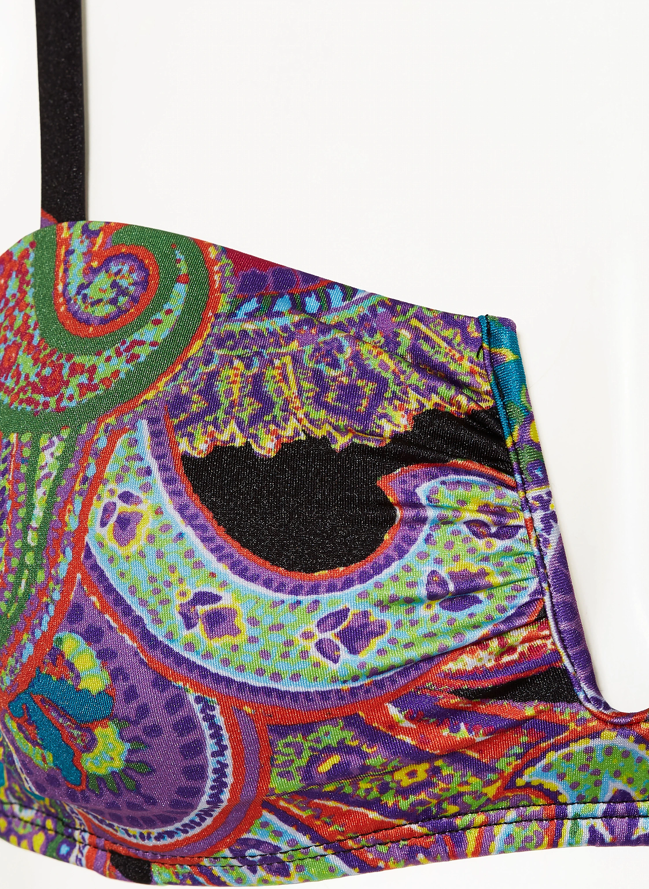 LAUREN RALPH LAUREN Bustier-Bikini-Top BORDADO PAISLEY