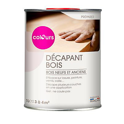 Décapant bois neufs et anciens Colours 1L