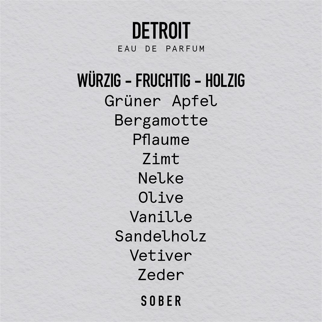 SOBER BERLIN DETROIT