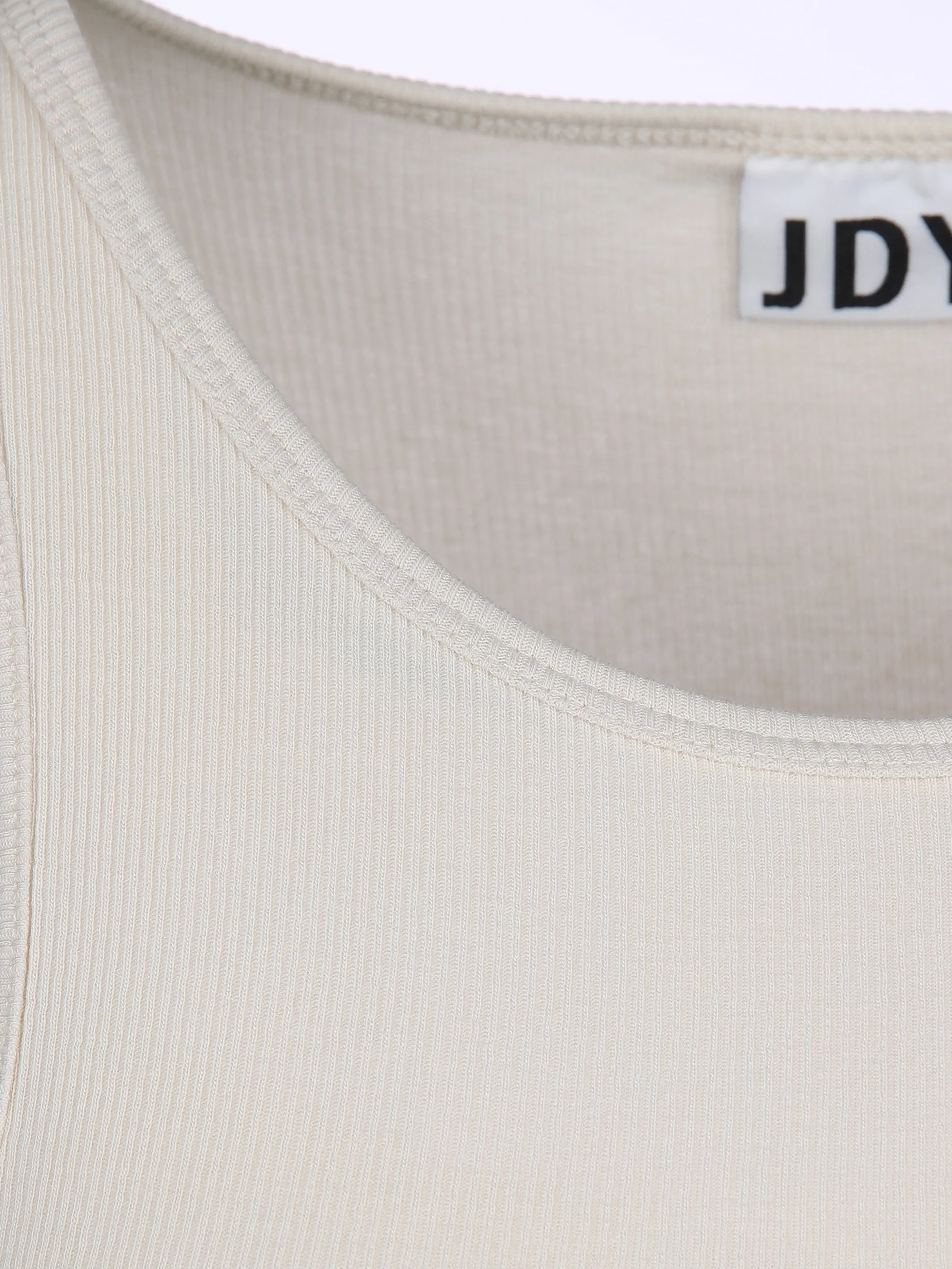 Damen Top in Ripp-Optik