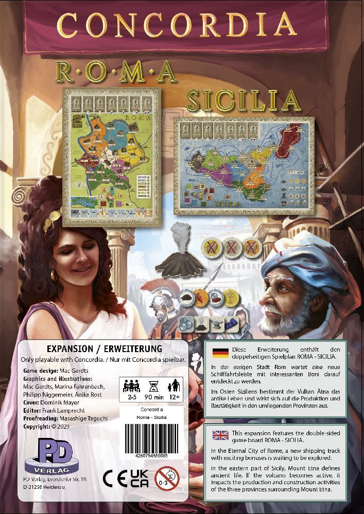 Concordia Roma / Sicilia - Erweiterung