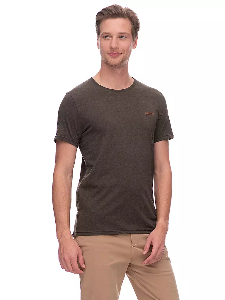 RAGWEAR T-Shirt NEDIE CORE dunkelgrün