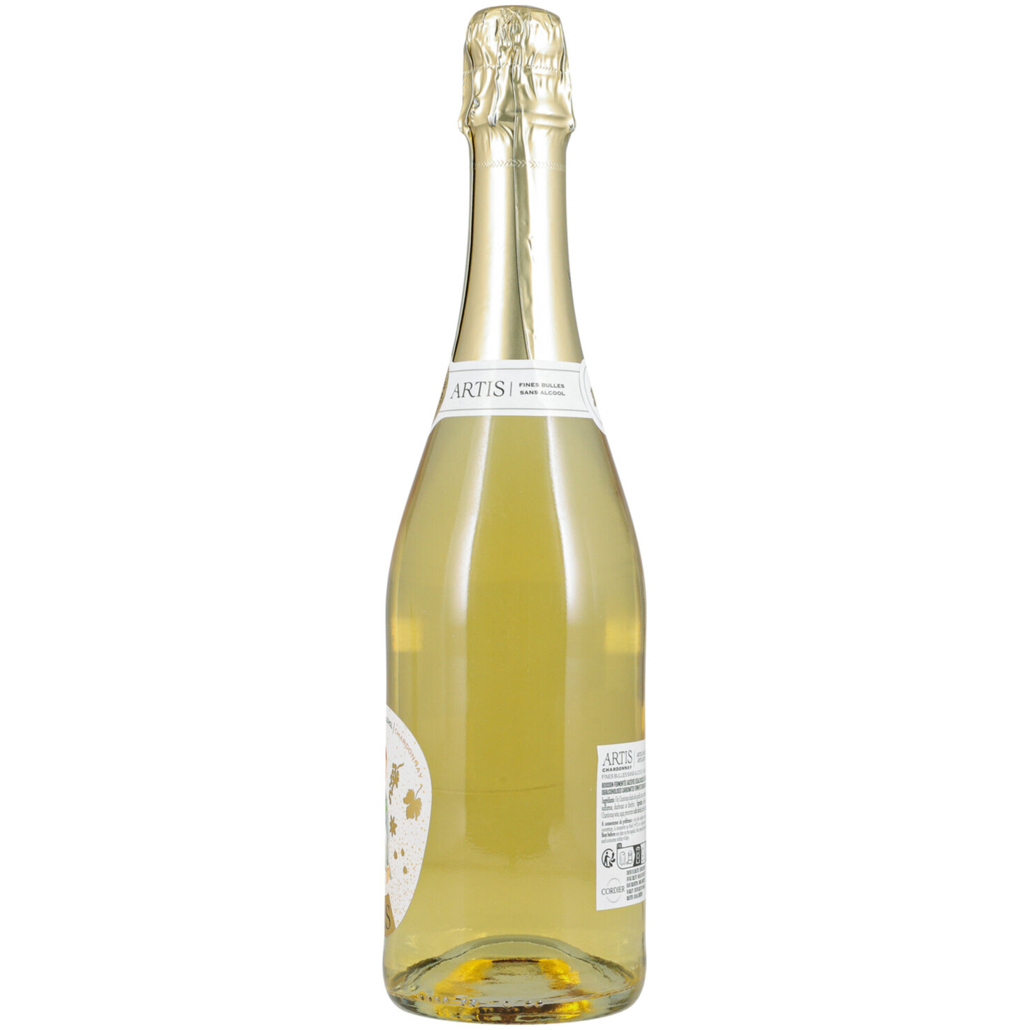 Artis Vin de France Sparkling Chardonnay, alkoholfrei -75cl