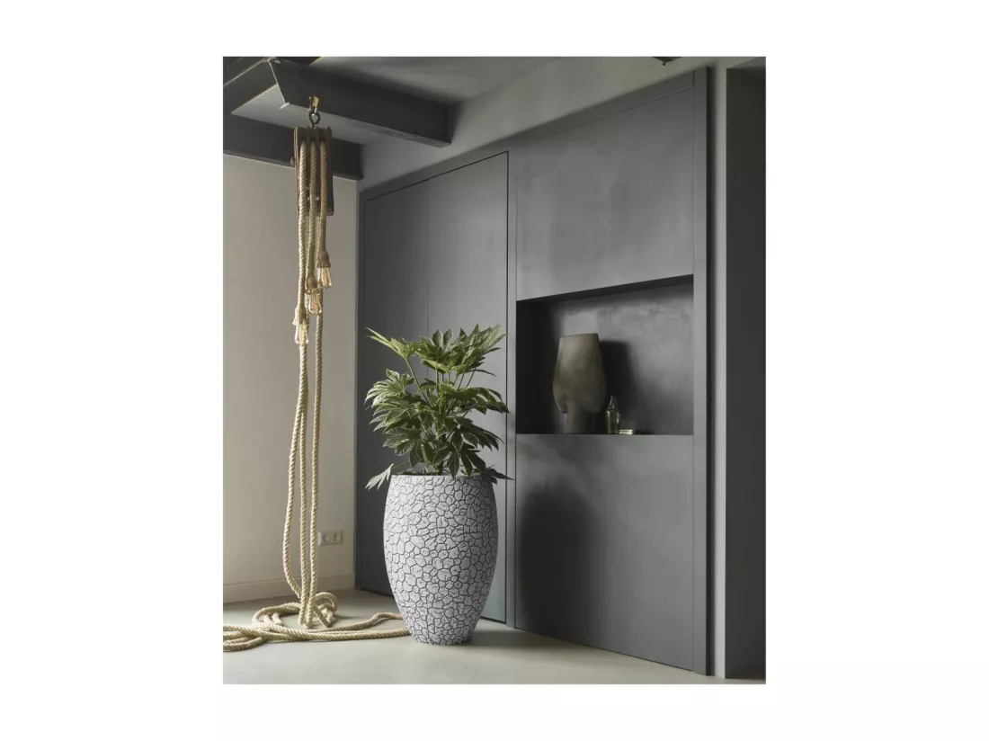 Vase Clay Deluxe 50x72 cm Ivoire