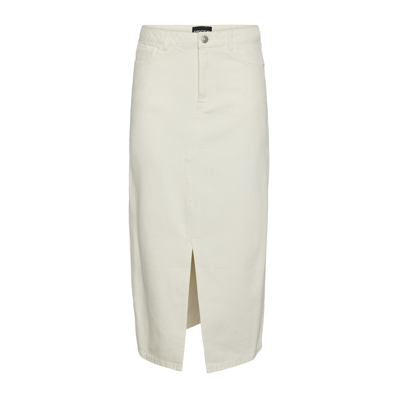 Pieces PCKENISE MW DENIM ANKLE SKIRT