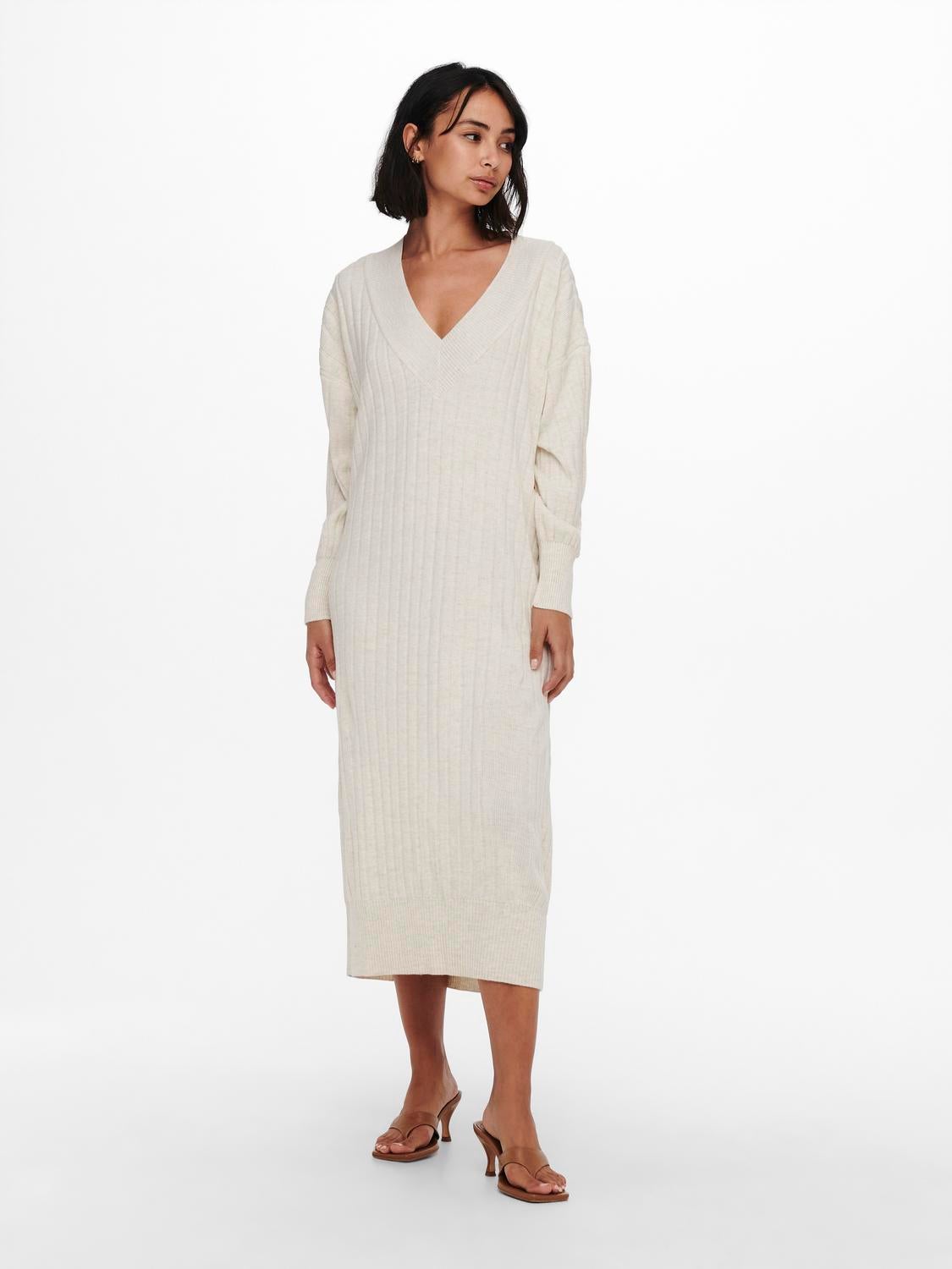 ONLNEW Langes Kleid Pumice Stone