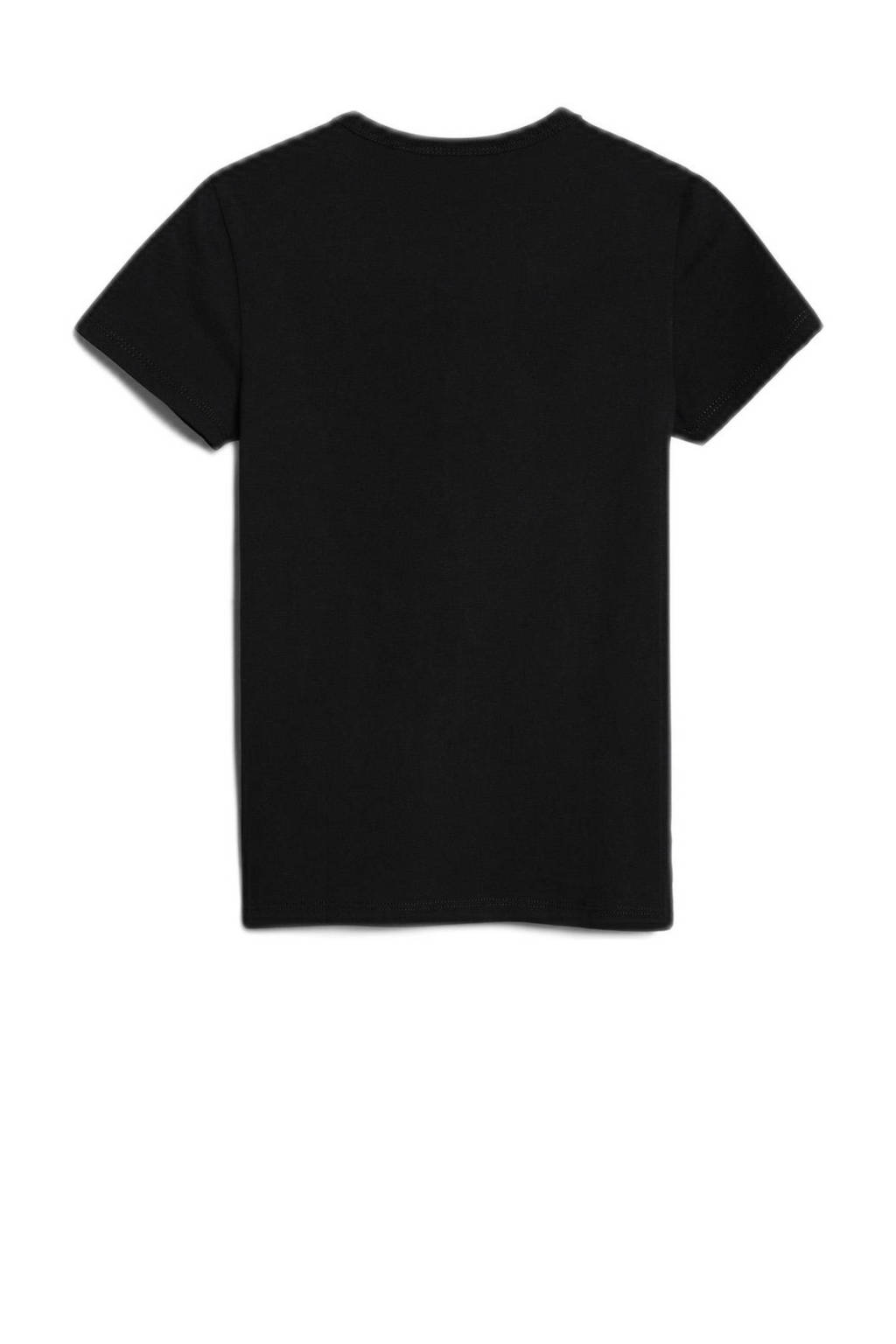 Napapijri T-shirt K S-ZAMORA met logo 041 black