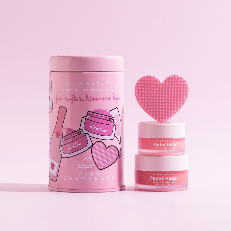 NCLA Beauty Pink Champagne Lip Care Value Set