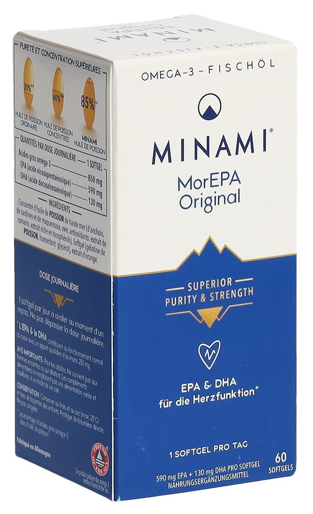 MINAMI MorEPA Original<br>60 Stück, Dose, WEICHKAPS