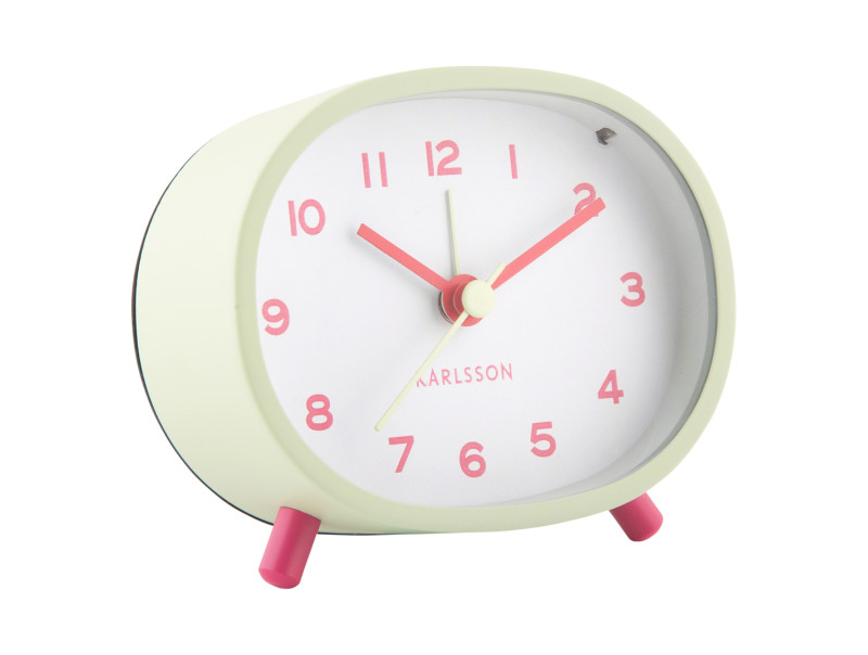 Alarm Clock Cheeky Oval KA6025LB Soft blue