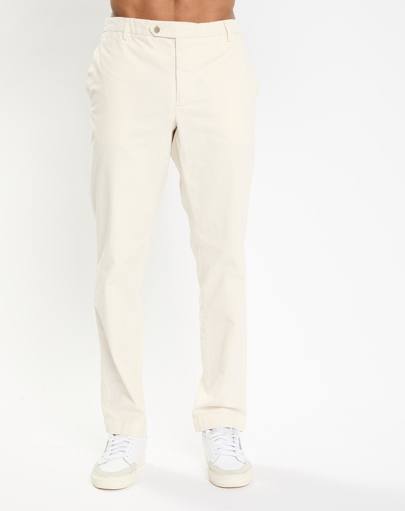 Hackett London Pantalon chino Slim Fit Kensignton écru