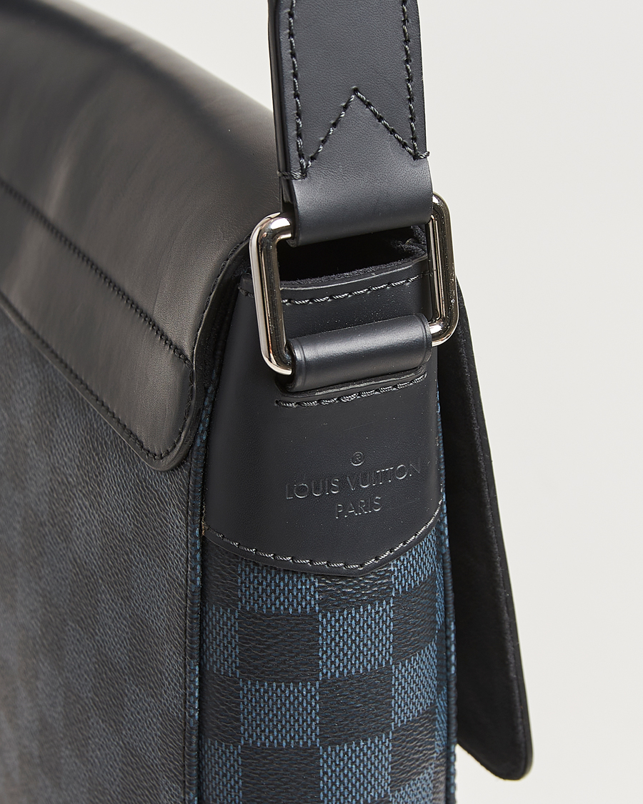 Louis Vuitton Pre-Owned Newport Messenger PM Damier Cobalt