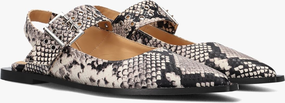 zwarte toral slingbacks lella
