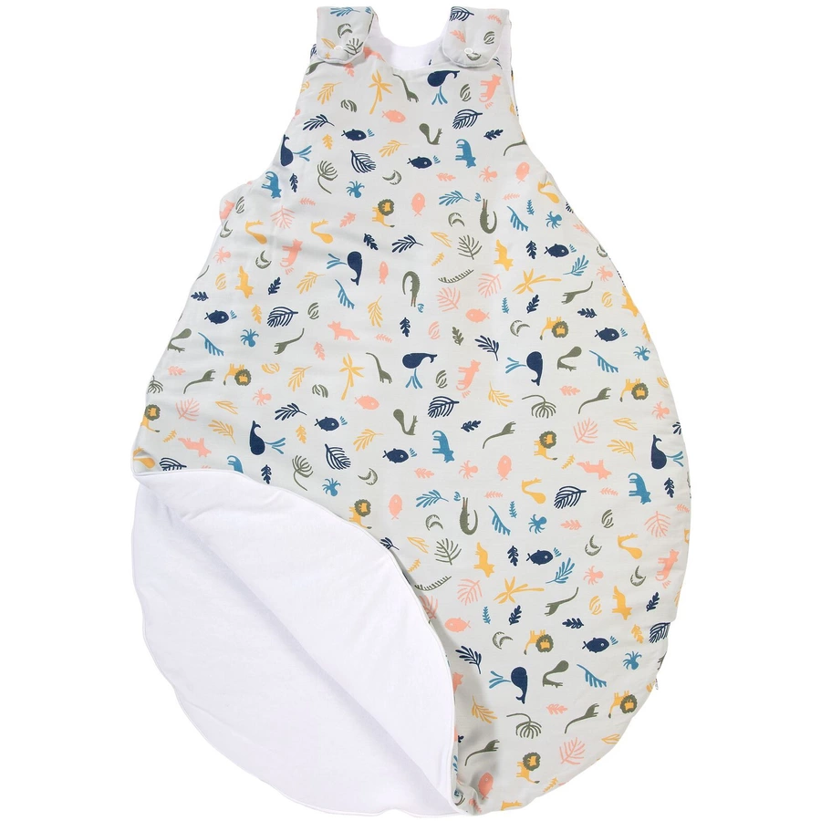 geuther Schlafsack Party Animals green