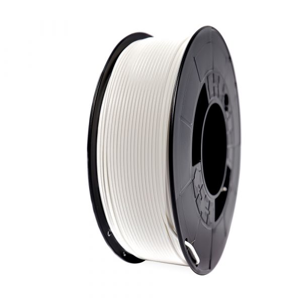 Filamento 3D PETG Diametro 1.75mm Bobina 1kg Branco