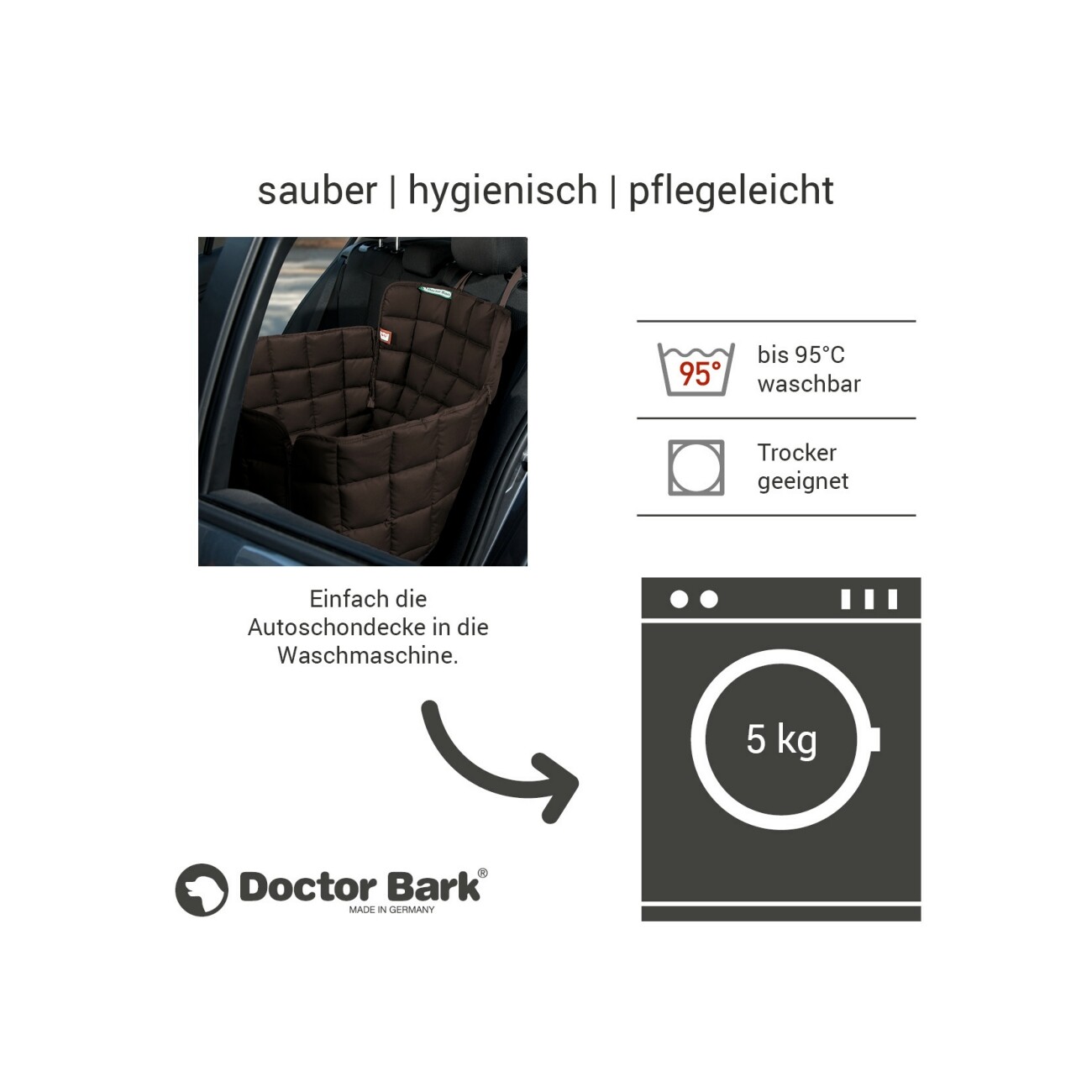 Doctor Bark 1 Sitz Autodecke