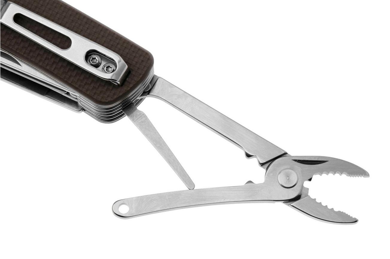 Ruike L51-B 12C27, Brown G10, zakmes