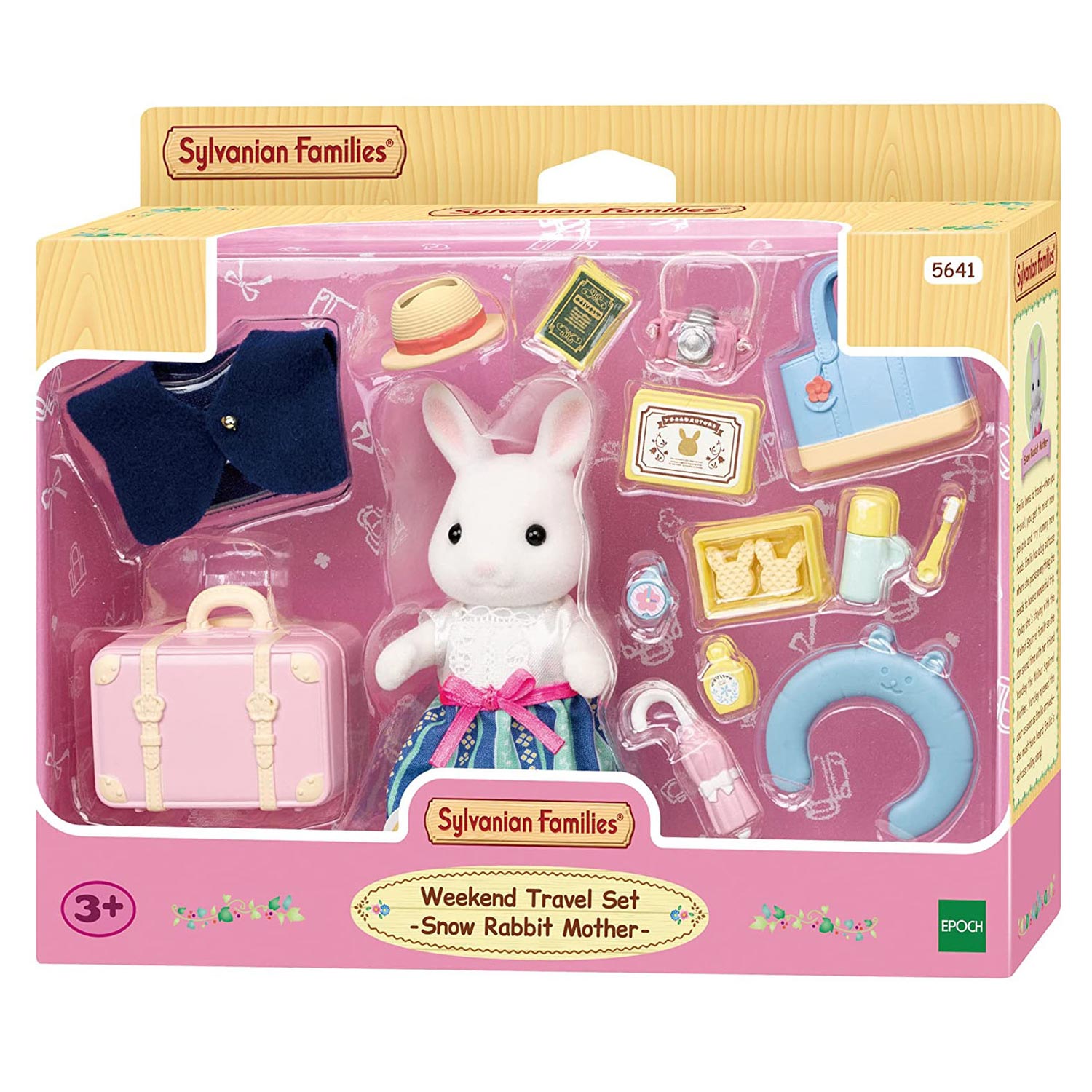 Sylvanian Families 5641 Weekend Reisset - Konijn Sneeuwwit