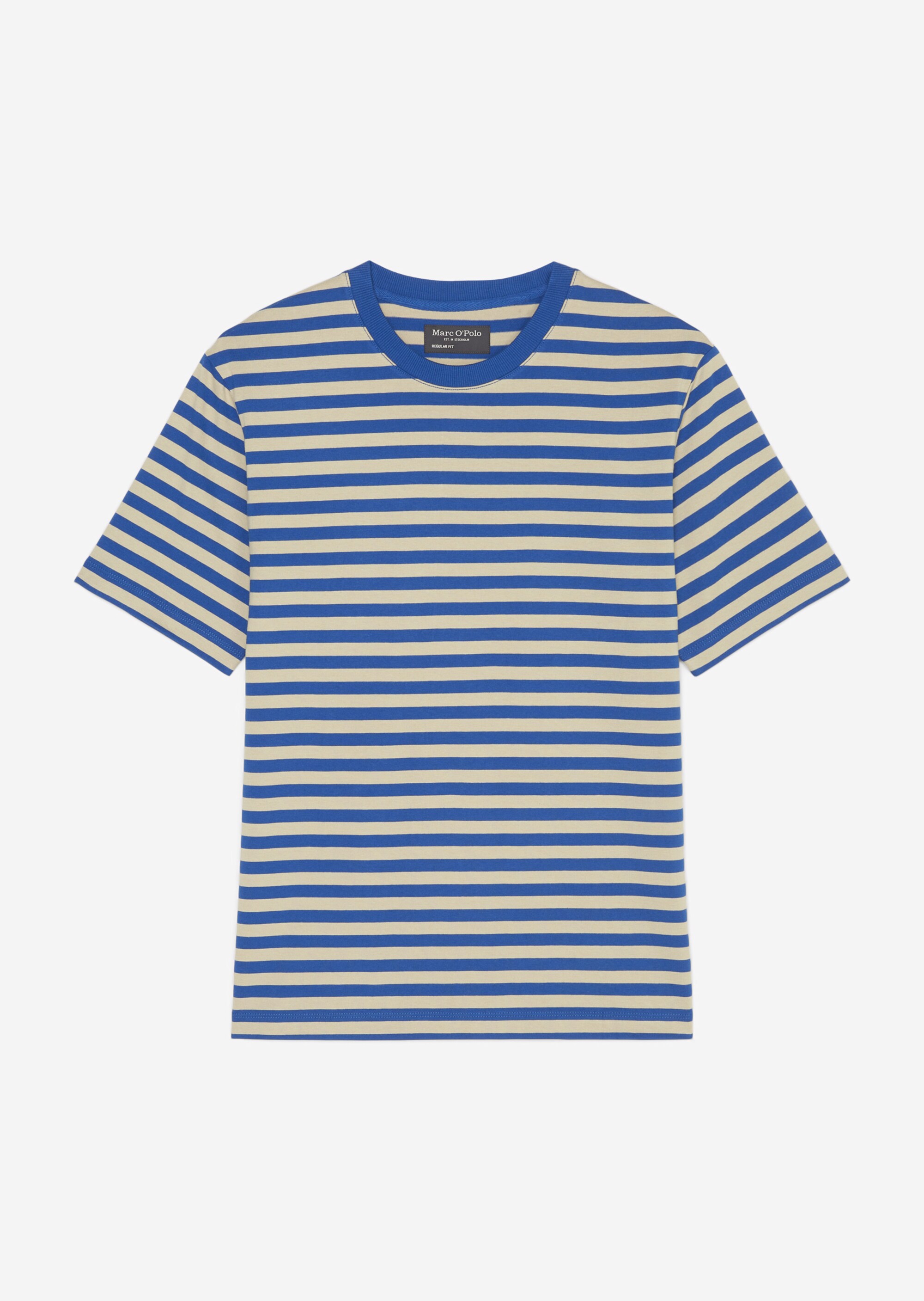 Gestreiftes T-Shirt regular in schwerer Heavy-Jersey-Qualität