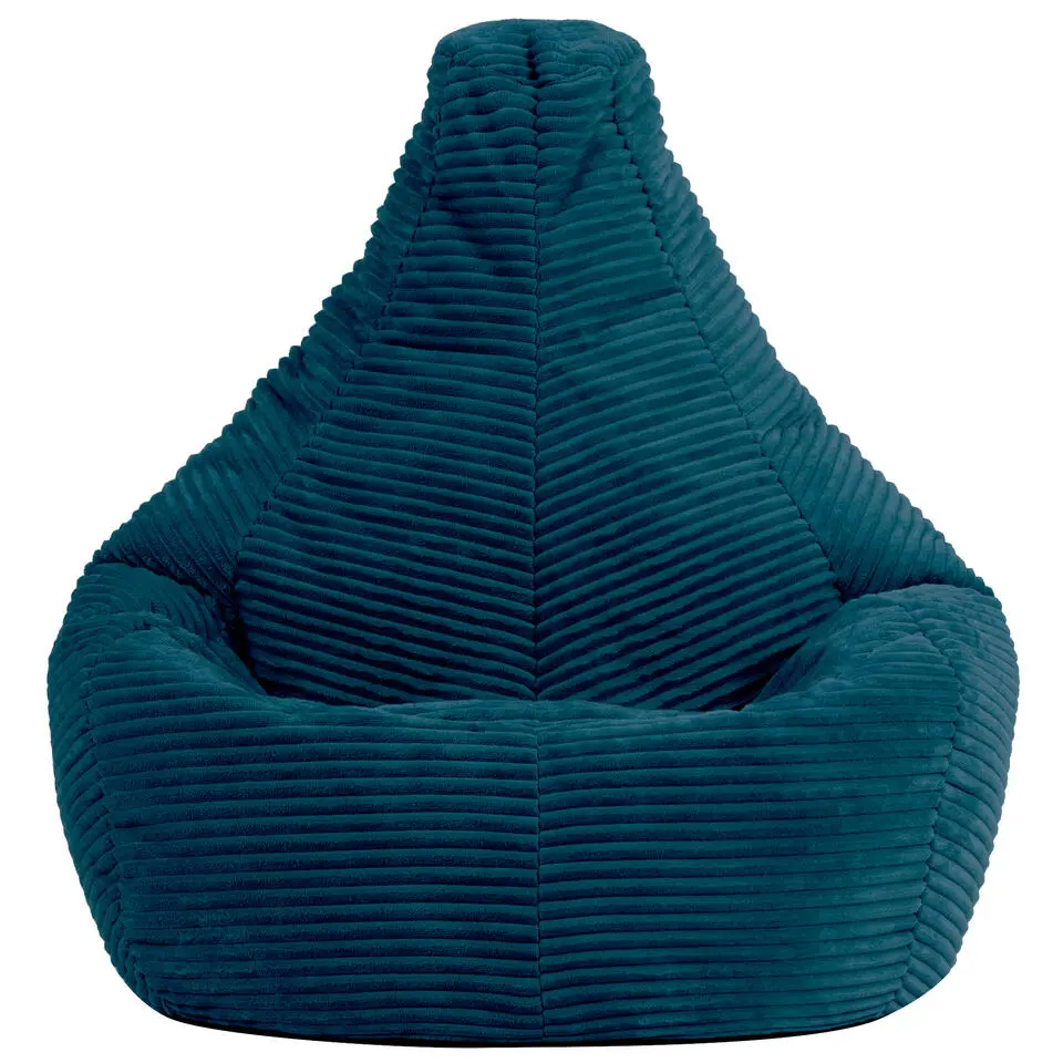 icon Kinderzitzakken Dalton - Corduroy Zitzak - Blauwgroen