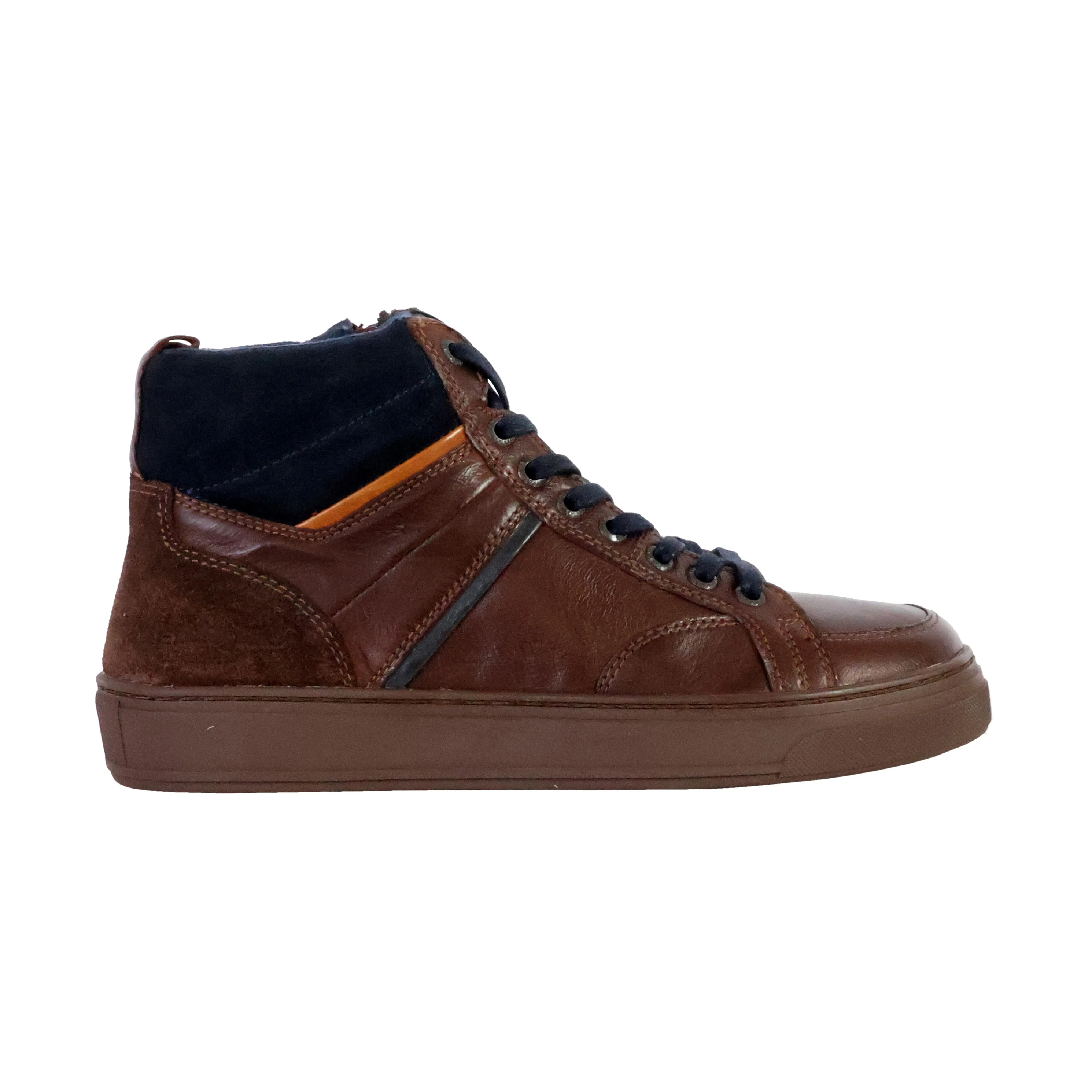 Basket montante cuirbelenos | Marron