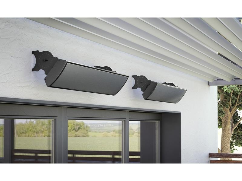 Trisa Heizstrahler Premium Heat 2100 W Infrarotheizung mit einer Fernbedienung