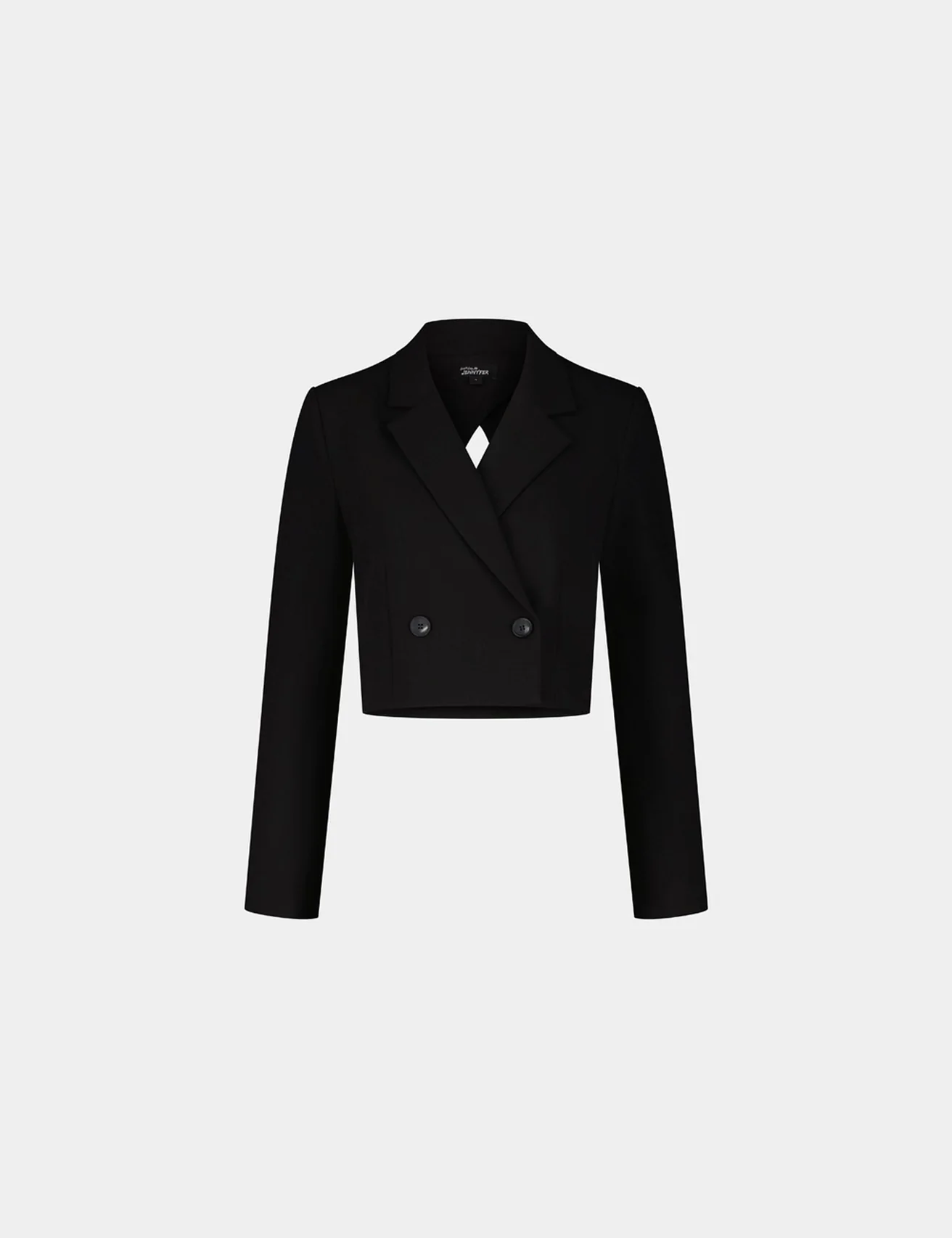 Veste blazer courte noire