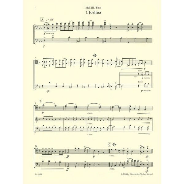 Bärenreiter combocom Spirituals